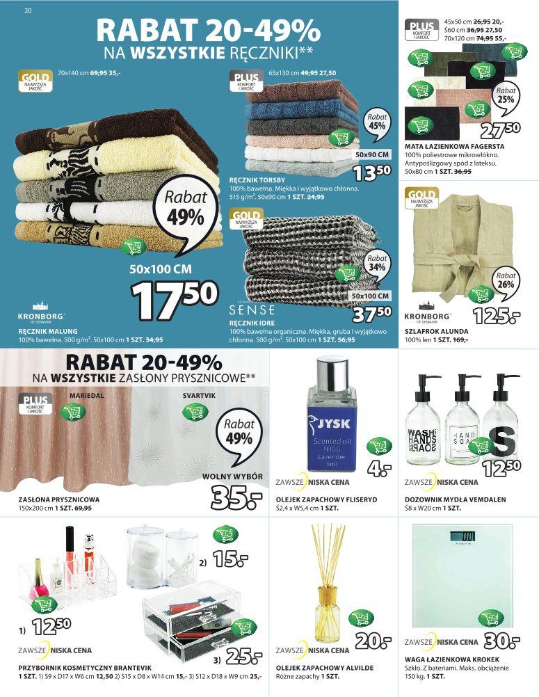Gazetka promocyjna Jysk str. 20