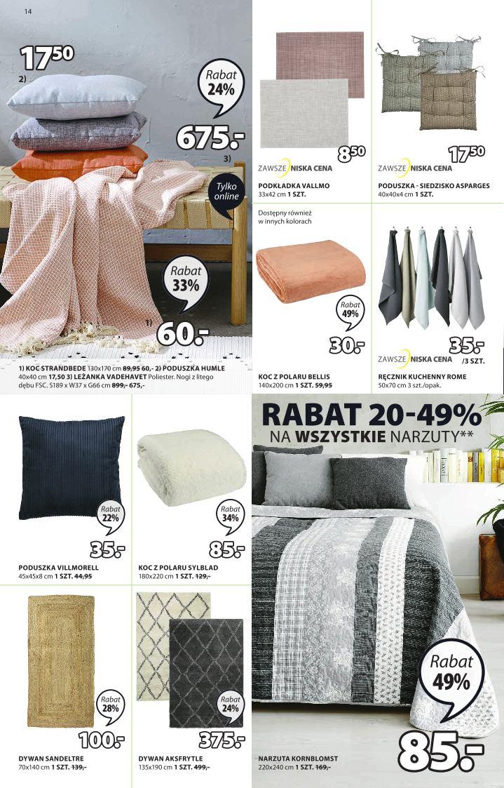 Gazetka promocyjna Jysk str. 14