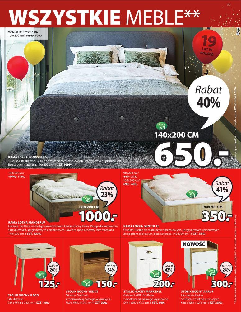 Gazetka promocyjna Jysk str. 15