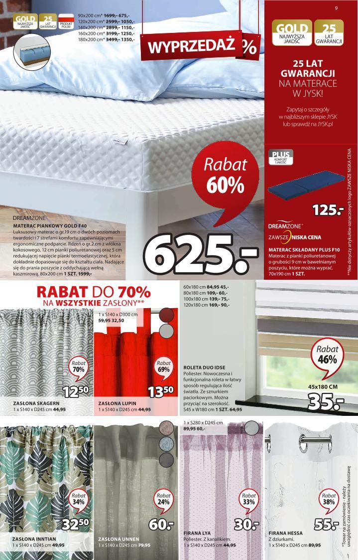 Gazetka promocyjna Jysk str. 9