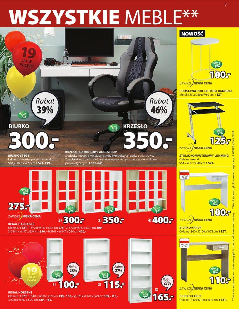 Gazetka promocyjna Jysk str. 7