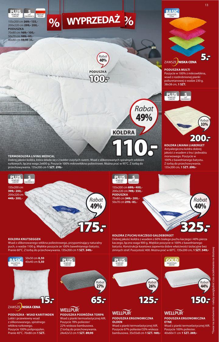 Gazetka promocyjna Jysk str. 13