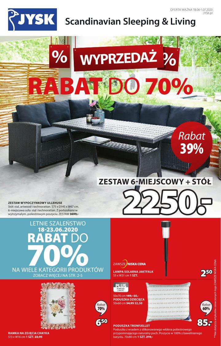 Gazetka promocyjna Jysk str. 1