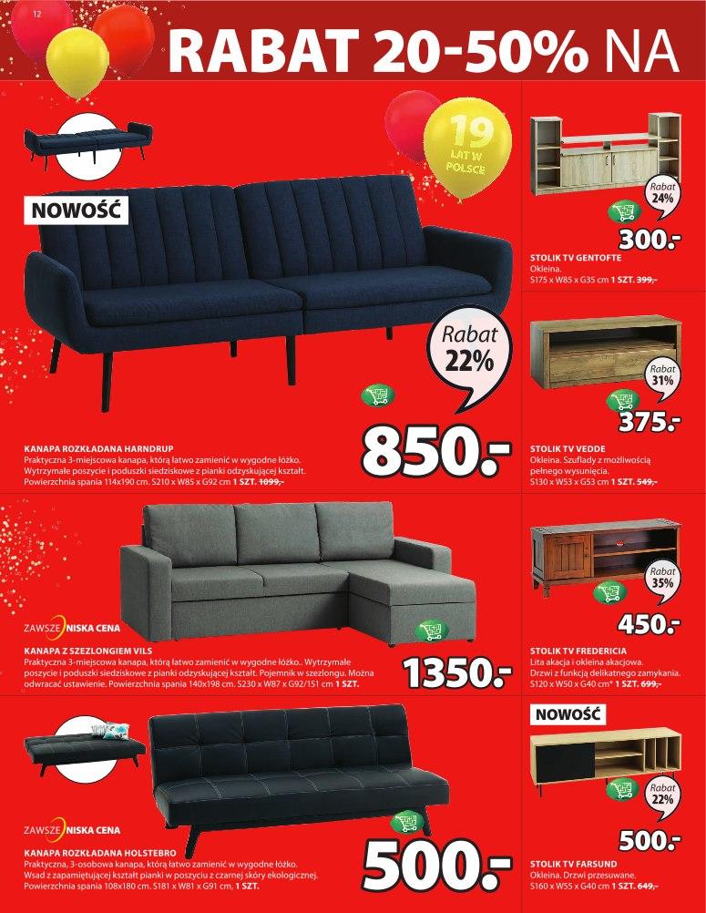 Gazetka promocyjna Jysk str. 12
