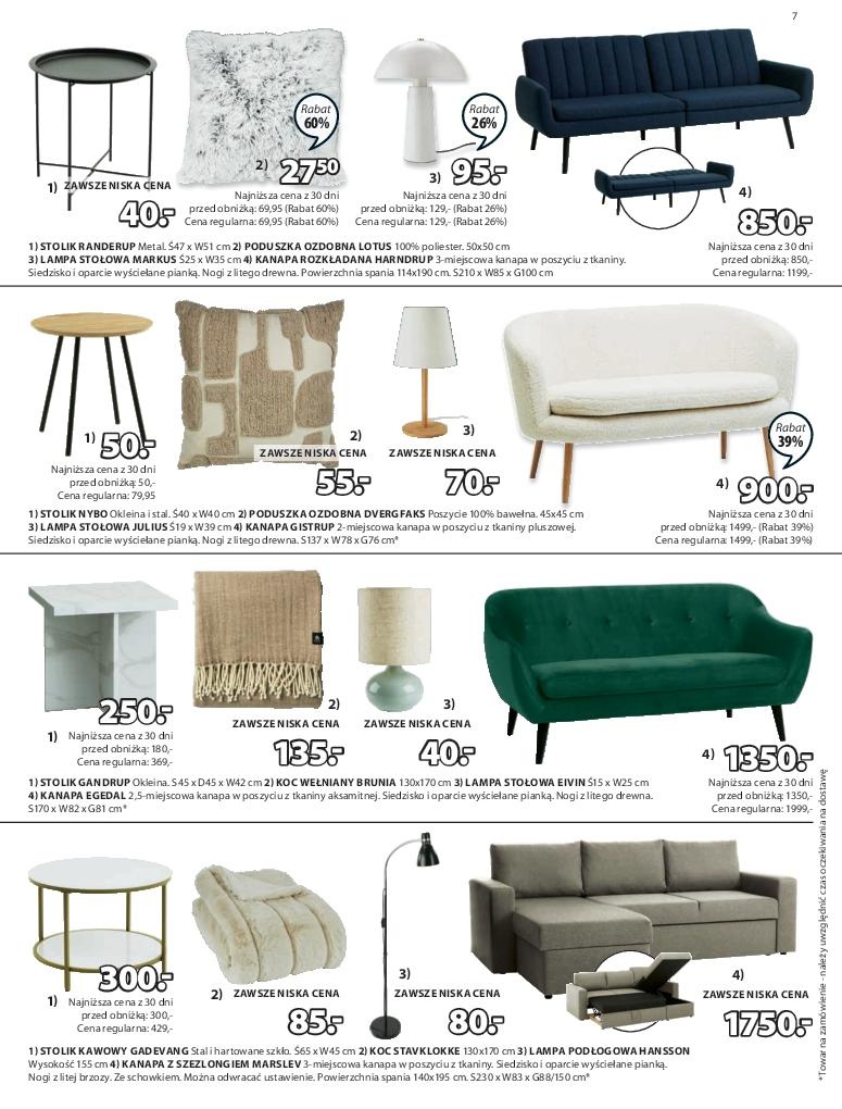 Gazetka promocyjna Jysk str. 7