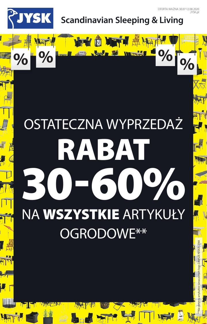 Gazetka promocyjna Jysk str. 1