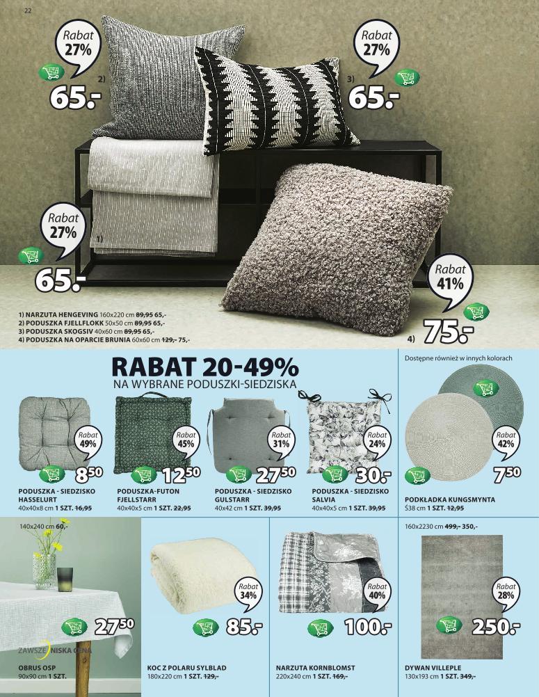Gazetka promocyjna Jysk str. 22