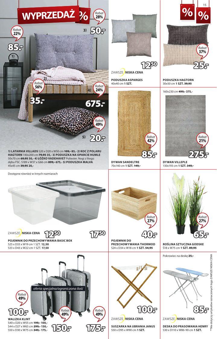 Gazetka promocyjna Jysk str. 15