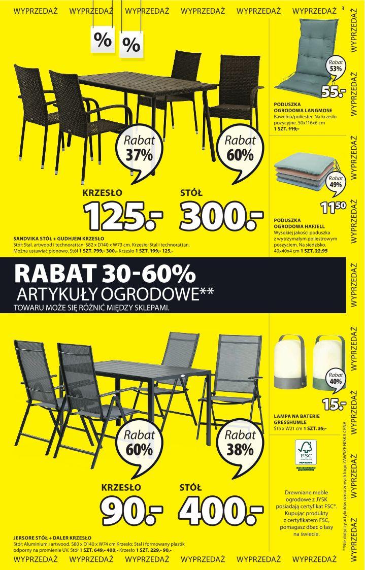 Gazetka promocyjna Jysk str. 3
