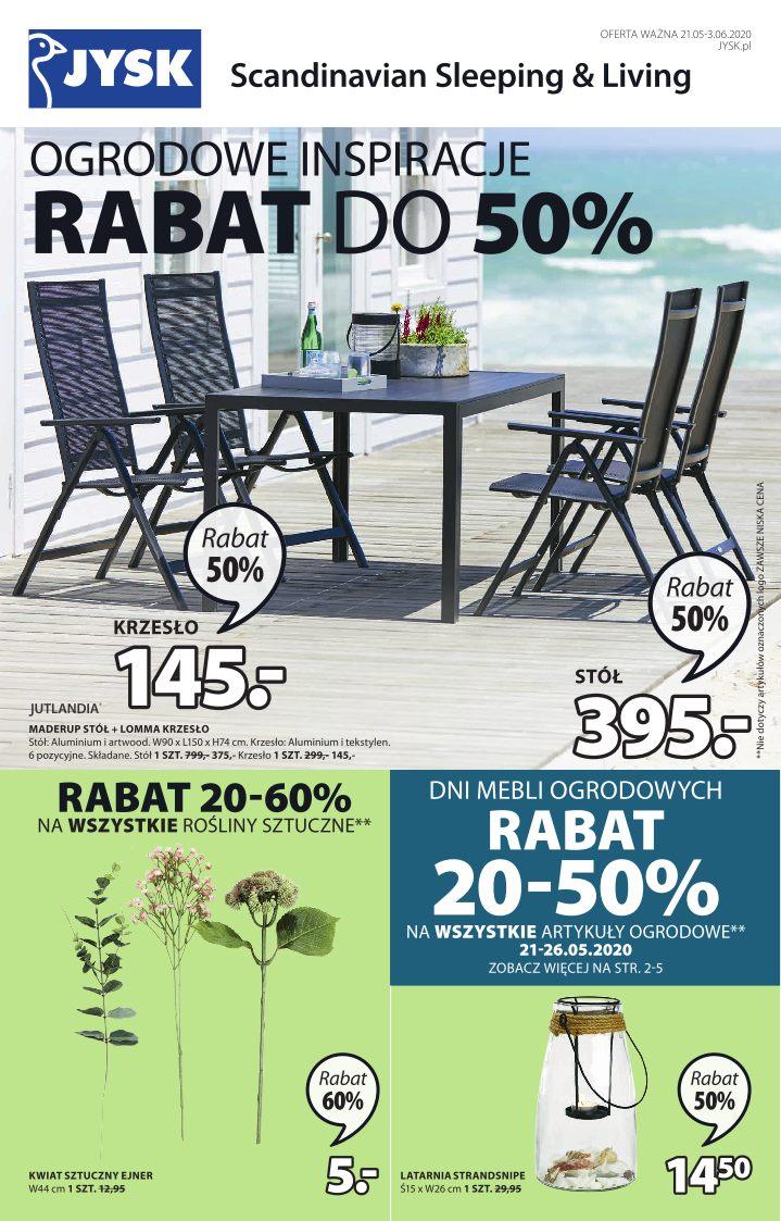 Gazetka promocyjna Jysk str. 1