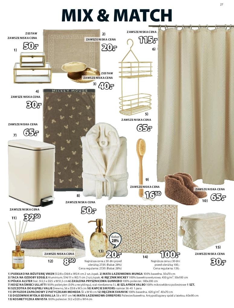 Gazetka promocyjna Jysk str. 27