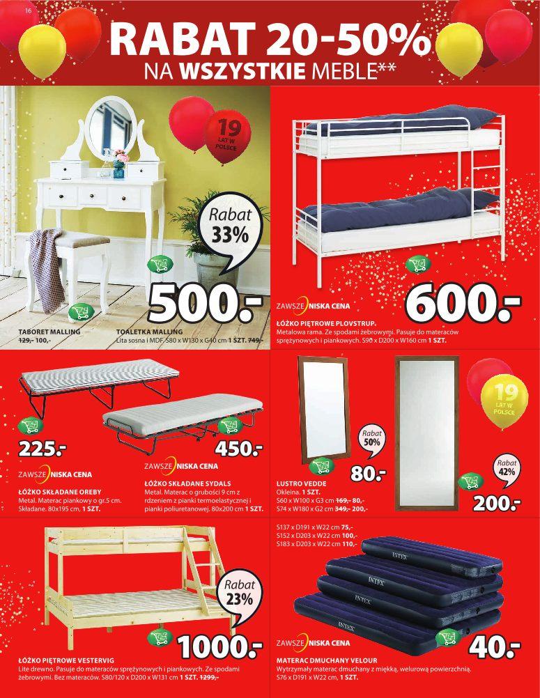 Gazetka promocyjna Jysk str. 16
