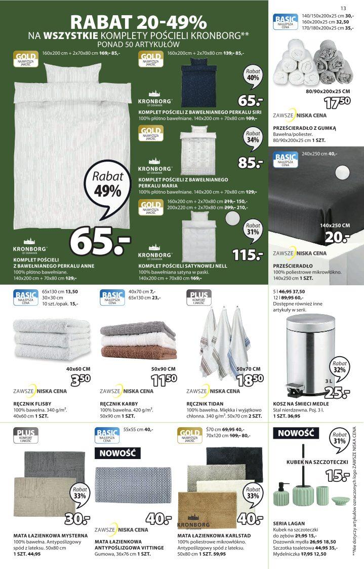 Gazetka promocyjna Jysk str. 13