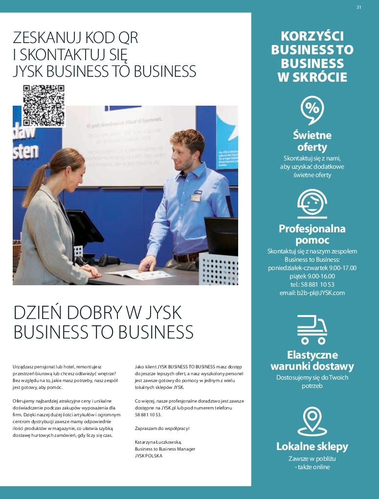 Gazetka promocyjna Jysk str. 31