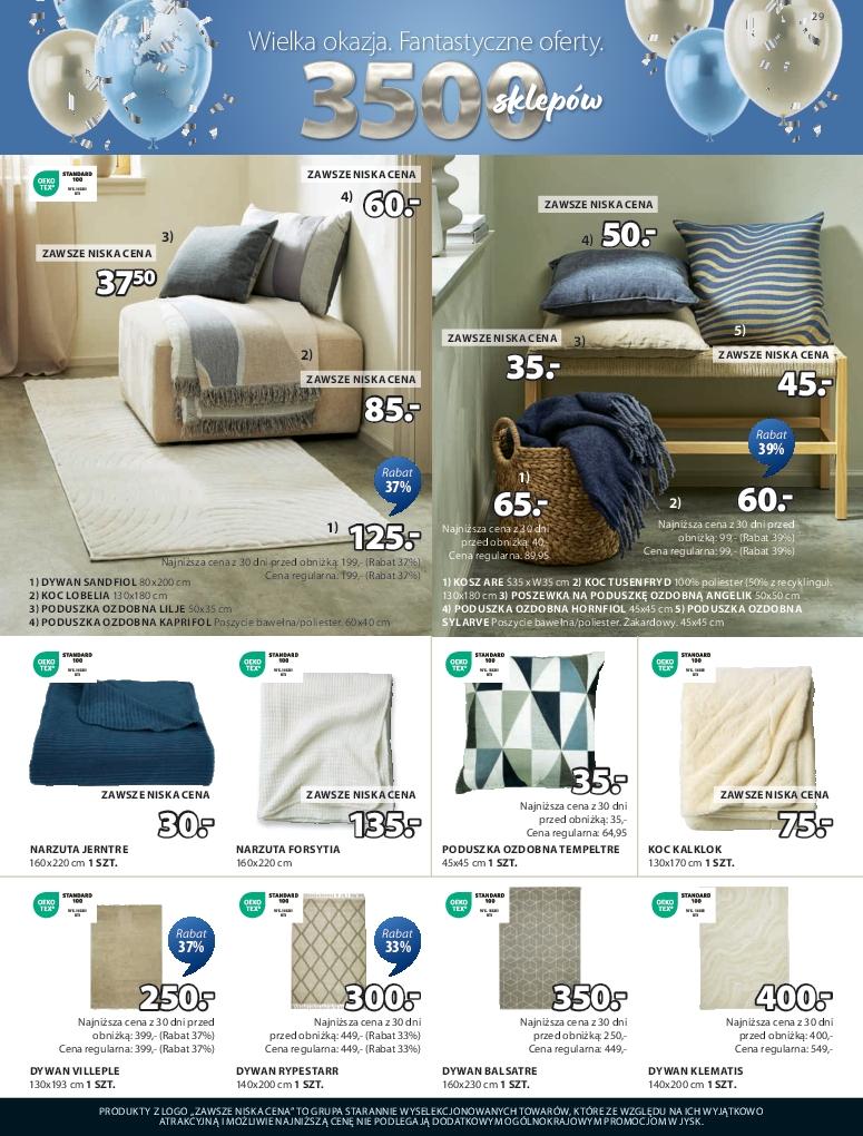 Gazetka promocyjna Jysk str. 29