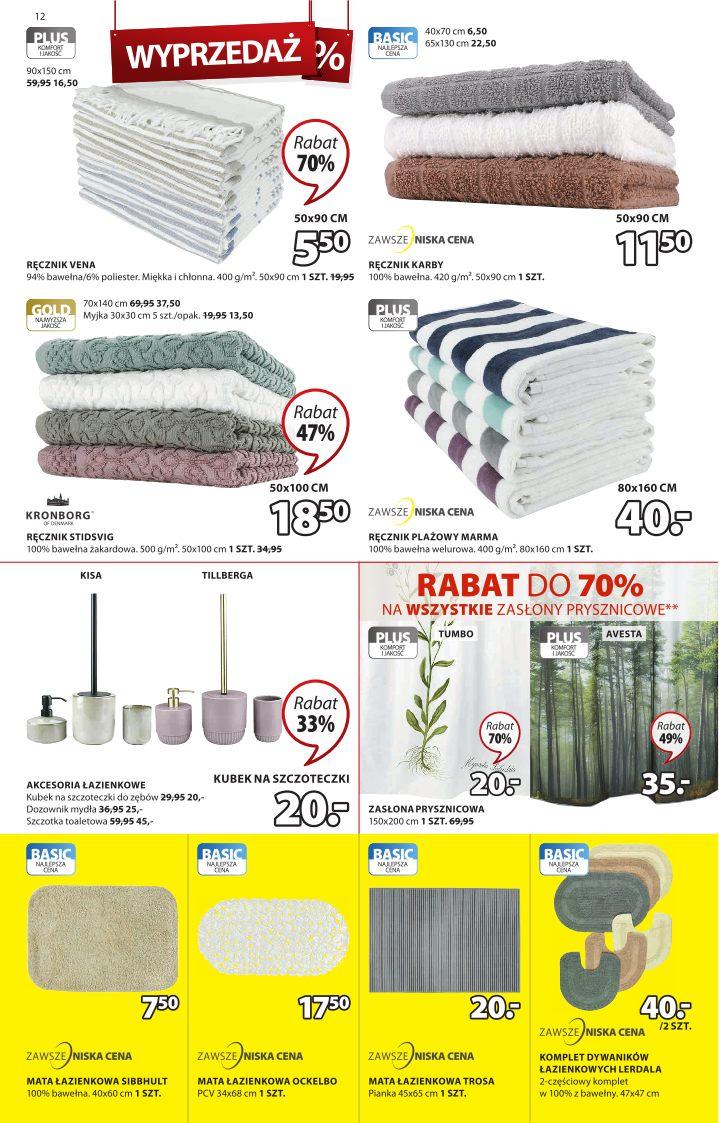 Gazetka promocyjna Jysk str. 12