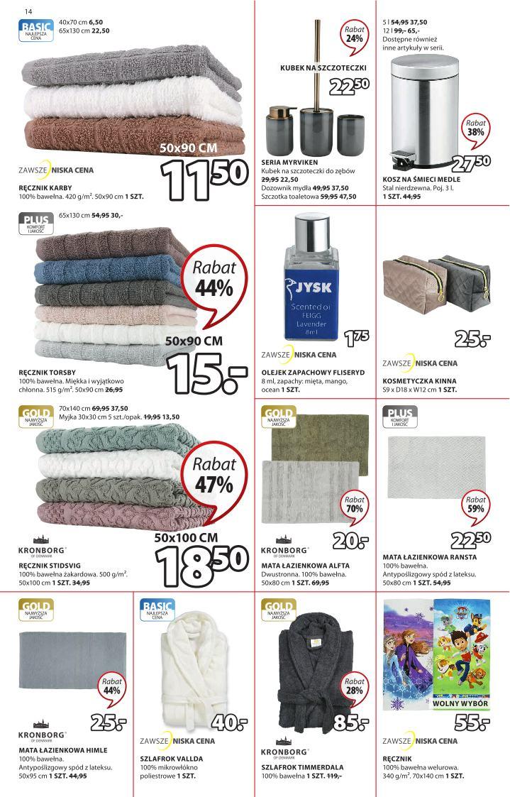 Gazetka promocyjna Jysk str. 14