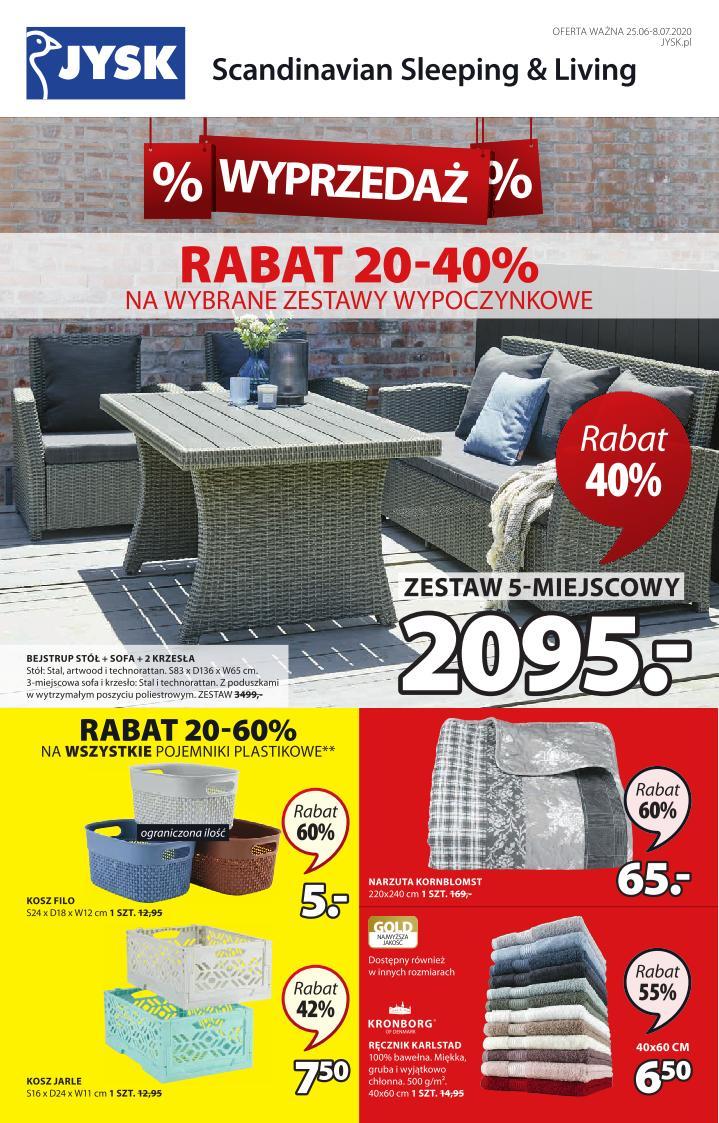Gazetka promocyjna Jysk str. 1