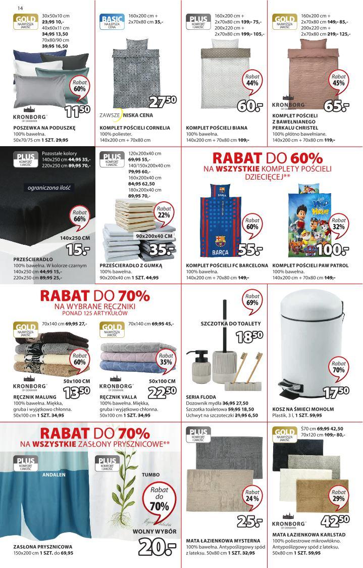 Gazetka promocyjna Jysk str. 14