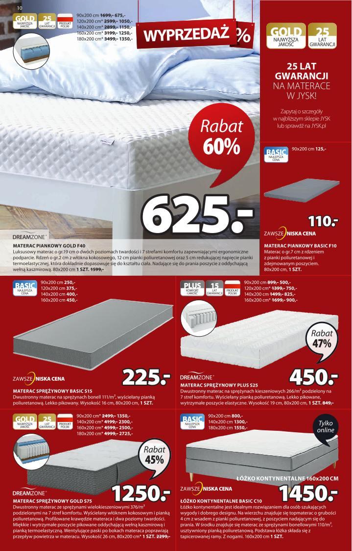 Gazetka promocyjna Jysk str. 10