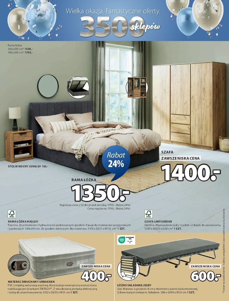 Gazetka promocyjna Jysk str. 13