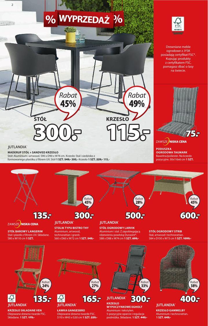 Gazetka promocyjna Jysk str. 2