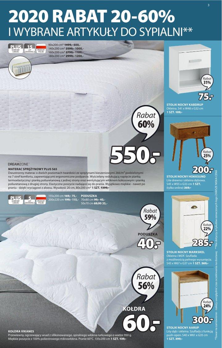 Gazetka promocyjna Jysk str. 3