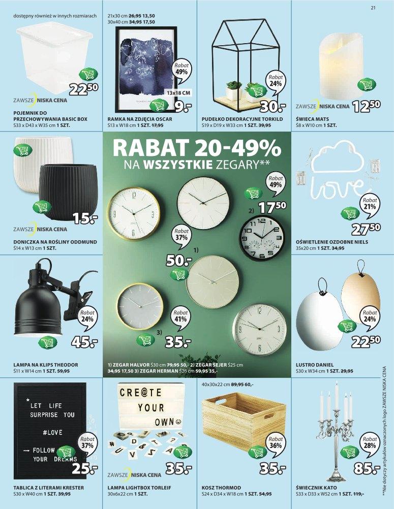 Gazetka promocyjna Jysk str. 21