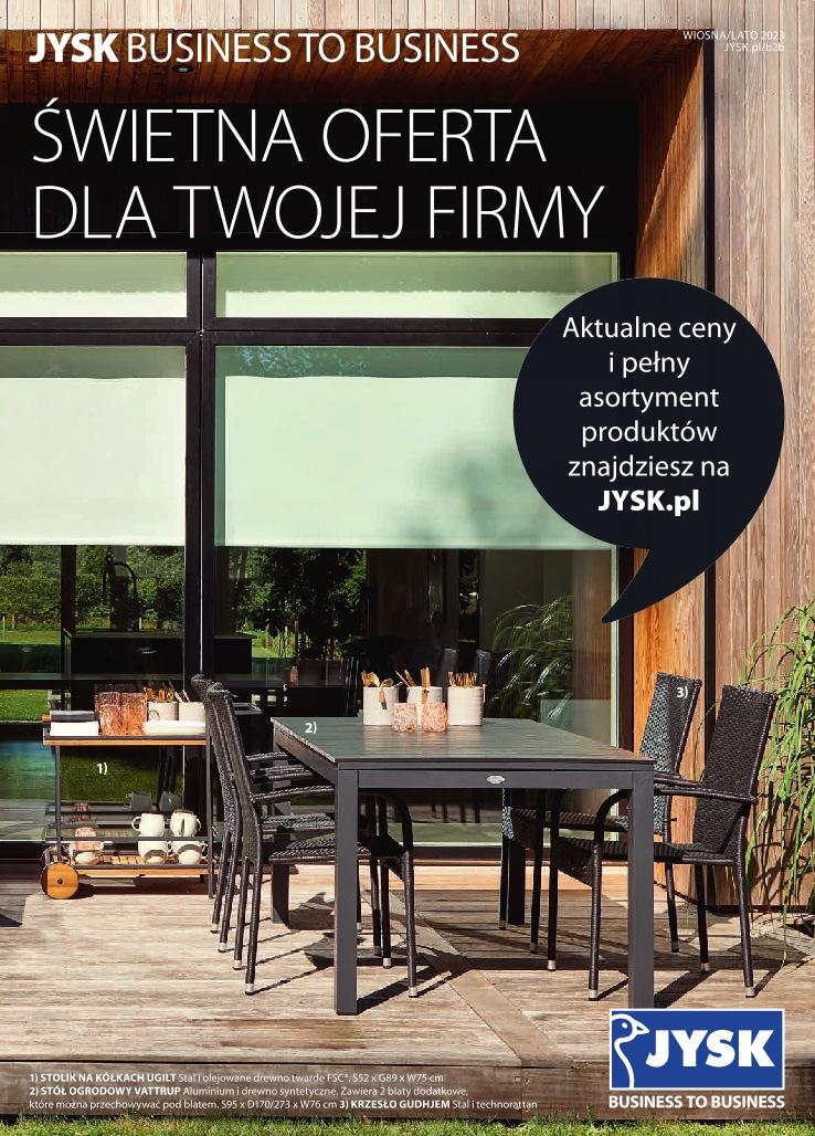 Gazetka promocyjna Jysk str. 1
