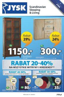 Rabat witryny i kredensy
