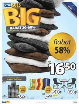 Big rabat 20-60%