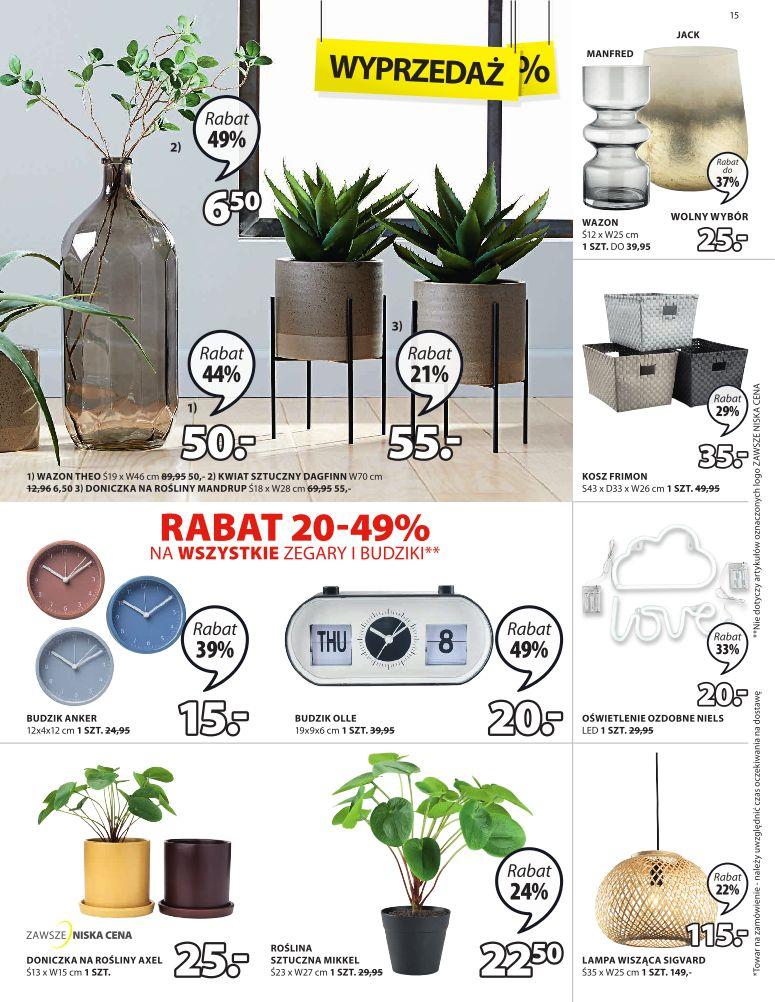 Gazetka promocyjna Jysk str. 15