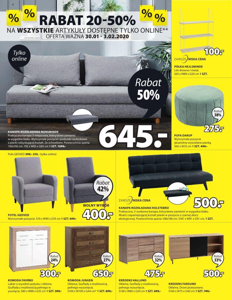 Gazetka promocyjna Jysk str. 4