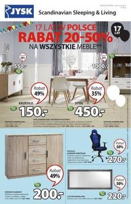 Rabat od 20-50% na wszystkie meble