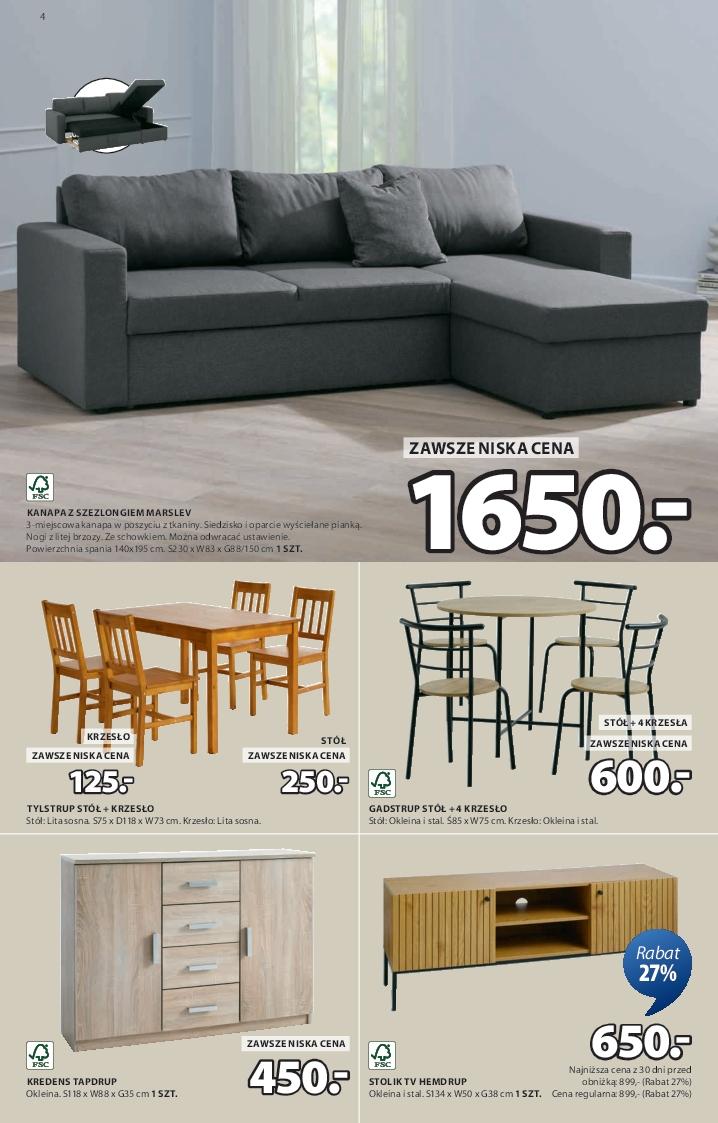 Gazetka promocyjna Jysk str. 4
