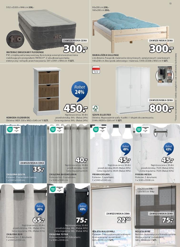 Gazetka promocyjna Jysk str. 13
