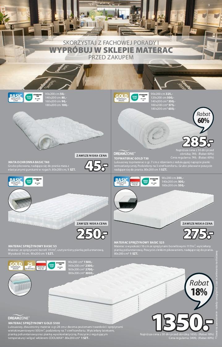 Gazetka promocyjna Jysk str. 9