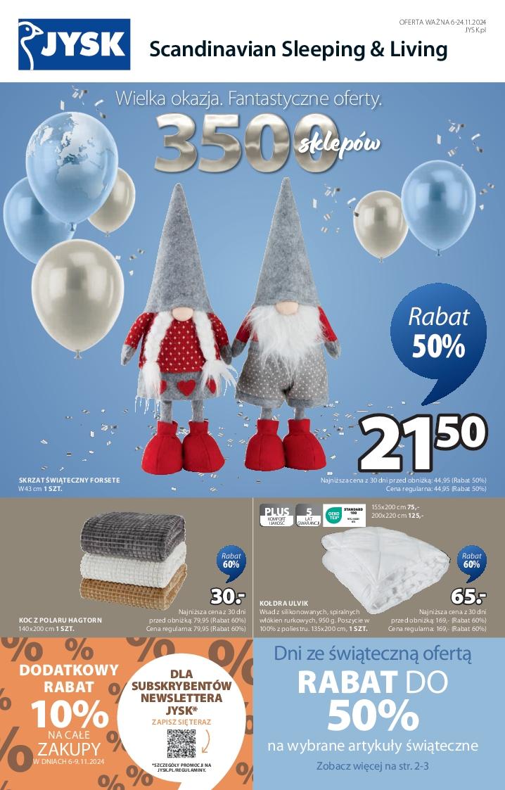 Gazetka promocyjna Jysk str. 1