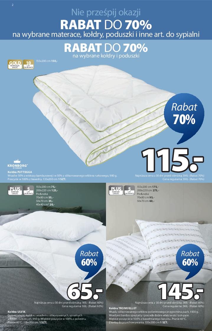 Gazetka promocyjna Jysk str. 2