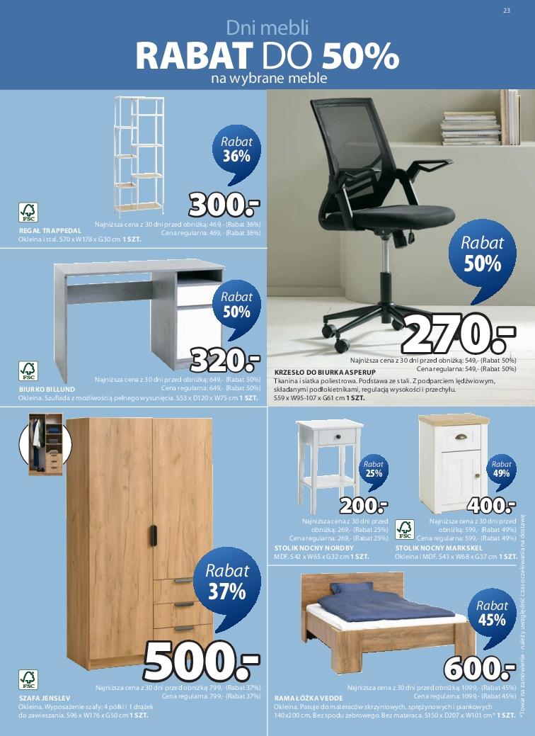 Gazetka promocyjna Jysk str. 23