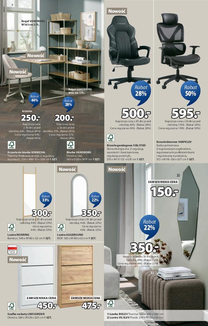 Gazetka promocyjna Jysk str. 8