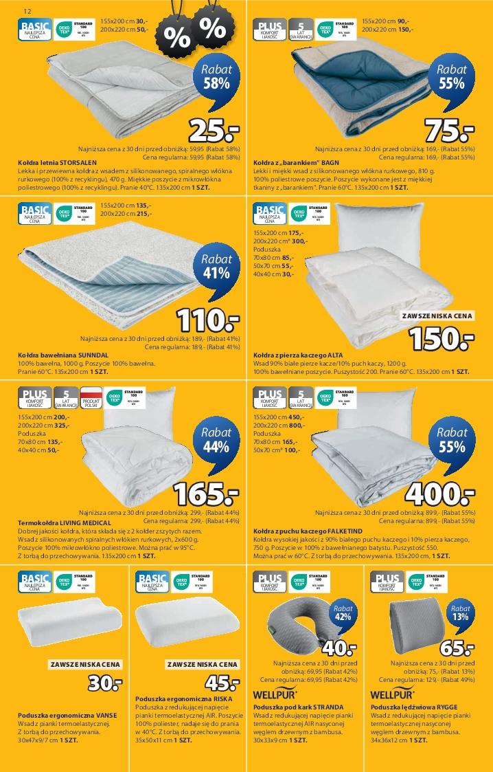 Gazetka promocyjna Jysk str. 12