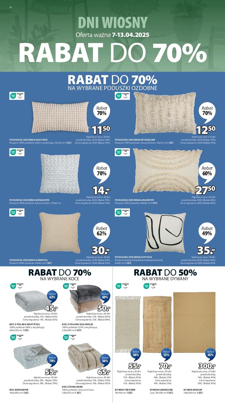 Gazetka promocyjna Jysk str. 14