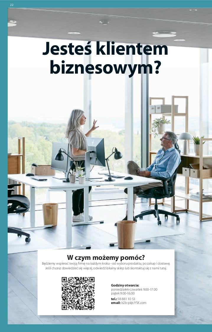Gazetka promocyjna Jysk str. 22