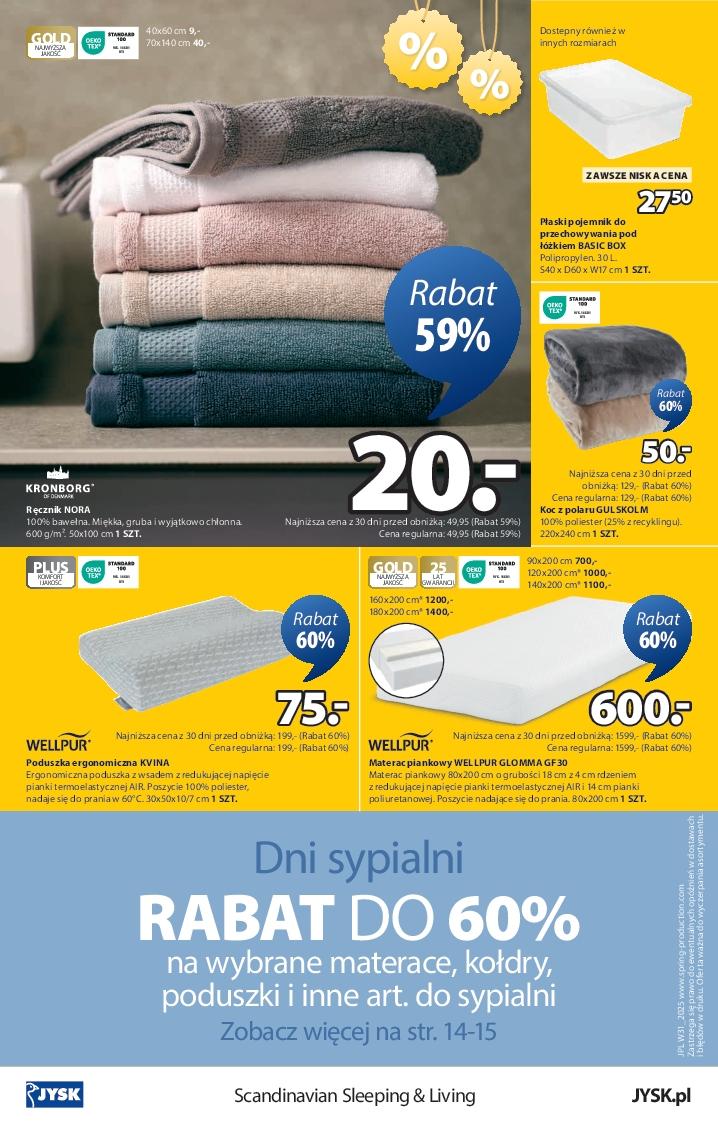 Gazetka promocyjna Jysk str. 16