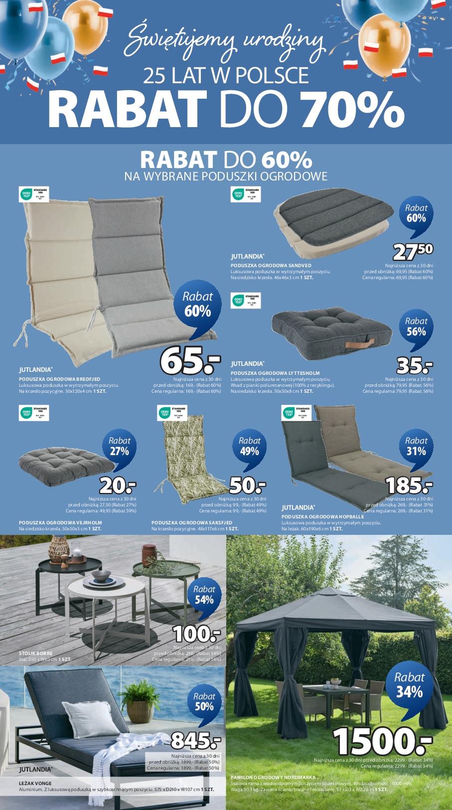 Gazetka promocyjna Jysk str. 4