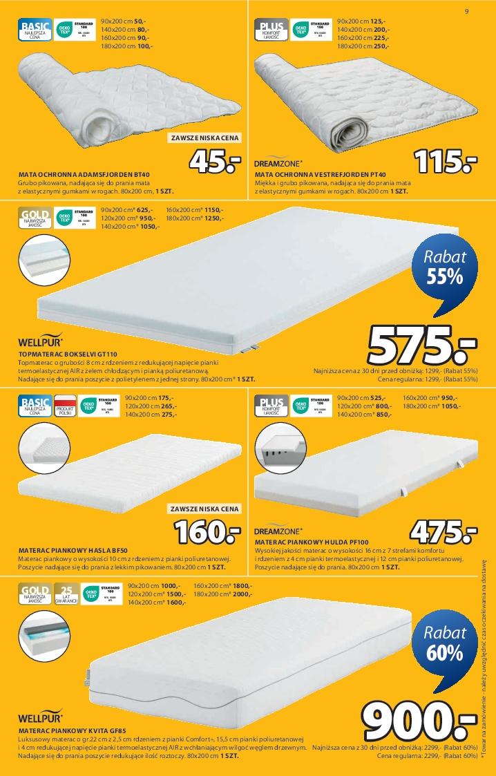 Gazetka promocyjna Jysk str. 9