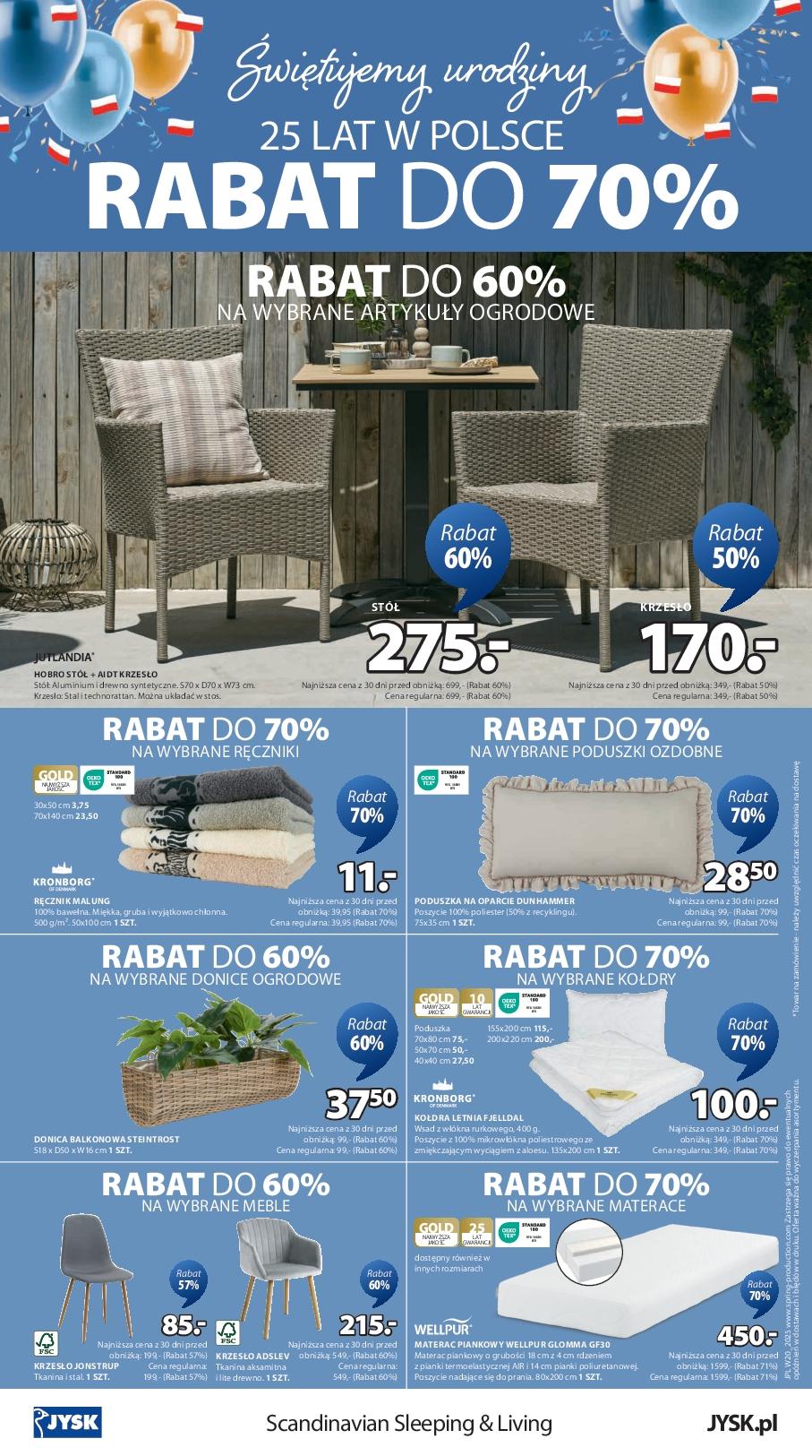 Gazetka promocyjna Jysk str. 16