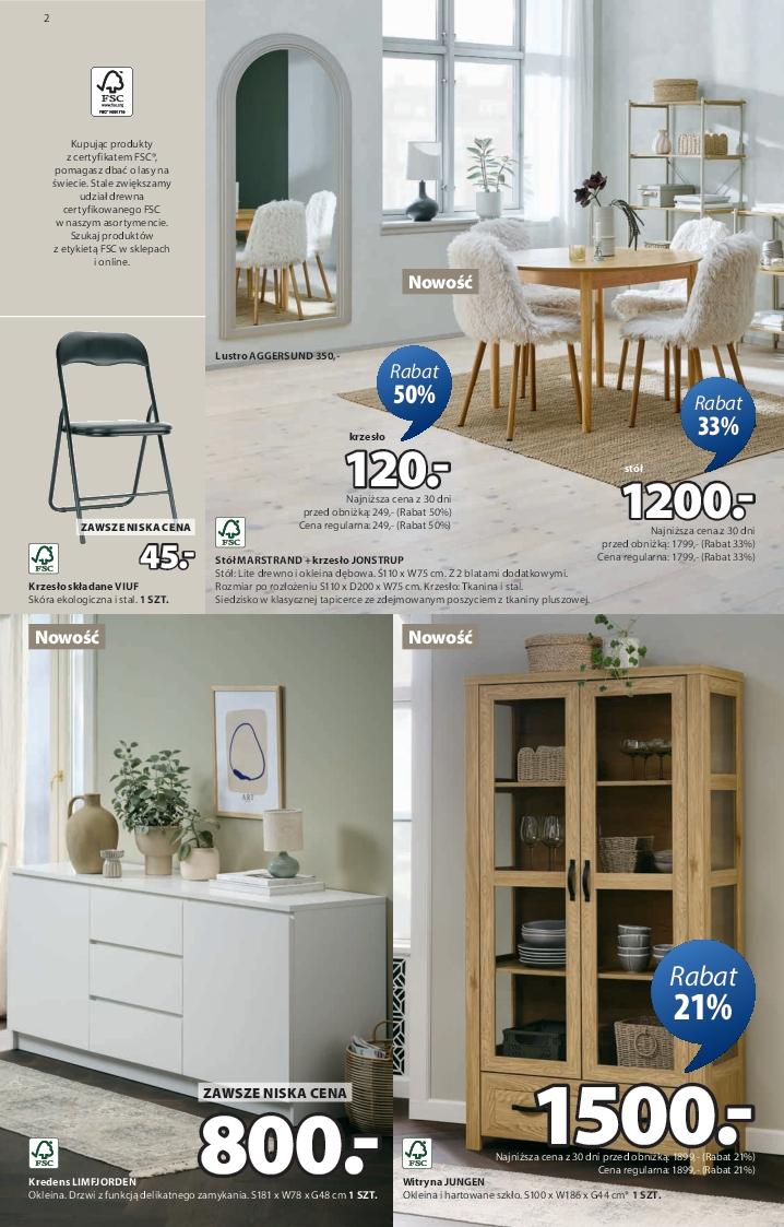 Gazetka promocyjna Jysk str. 2