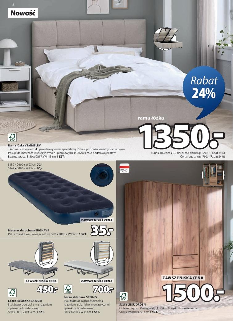 Gazetka promocyjna Jysk str. 8